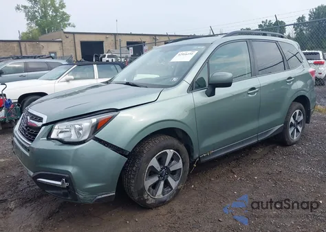 2018 Subaru Forester 2.5I Premium from USA, damaged, VIN JF2SJAEC4JH404549